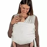 Koala Babycare Babytragetuch - Einfach anzuziehen - Elastisches Tragetuch bis zu 15 kg - Verstellbar und Unisex