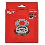 Milwaukee Plato Ø 125mm, 8 ag.para ROS 125E (4 tornillos)