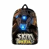 Jilijia Rucksack für Herren, Anime-Spiel, Kameramänner, TV-Mann/Speakerman, 3D-Druck, Schultasche, Manga, lustige Büchertasche, Studentententasche, Reisetasche, Tagesrucksack, Schuljahresgeschenk, Typ