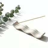 Katyjun Räucherstäbchen Halter Für Räucherwerk Und Dekoration Räucherstäbchen Halterung Zur Entspannung Bei Yoga Incense Holder Mit Effektiver Aschesammelfunktion Aus Keramik