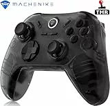 Machenike G1PRO Wireless Gaming Controller – TMR Joysticks & Triggers ohne Drift, 1000Hz Rückmelderate, Turbo-Modus, Dual-Motor-Vibration, Kompatibel mit PC/Switch/iOS/Android, Schwarz