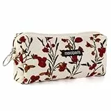 MHwan Federmäppchen, Mäppchen im Retro-Stil, Hochwertiges Mäpchen aus Cord, Leicht, Kann Aufgehängt Werden, Kann Als Stiftemäppchen, Kosmetiktasche, Verwendet Werden