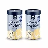 Multipower Creamy Protein Shake 2 x 420 g, hochwertiges Protein Pulver mit Whey und Casein, für leckere Shakes zum Muskelaufbau (Vanille)