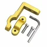 NiuLumea Multifunktionale Halterung für Motorrad, Verlängerung, Zubehör, Aluminiumlegierung, Schwarz/Gold/Silber