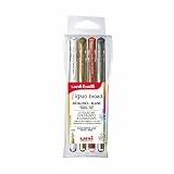 uni-ball UM153/4 GSW3 Gel-Tintenroller SIGNO broad UM-153, 4er Etui