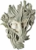 Design Toscano Wandskulptur Holzelfe, Maße: 23 x 12.5 x 33 cm 1.25 kg