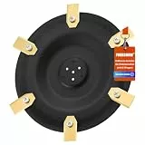 【Schneiden Sie Effizienter】 Messerteller + 6 Stück Ersatzmesser Kompatibel für ANTHBOT Pion 900 1000/ Genie 600 1000 3000,Redkey MGC500 MGC1000, Mähroboter