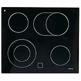 Glaskeramikplatte Glasplatte Glaskeramik Keramikplatte Kochfeldplatte Kochfeld Herd Gorenje 320315