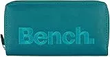 Noey & Lou Bench Damen Geldbörse XXL Portemonnaie Große Brieftasche Reißverschluss Clutch Münzörse (Petrol)