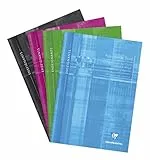 Clairefontaine 3069C - Klassenheft zur Übertragung von Schulnoten, 6 Spalten (36 Zeilen/Woche), DIN A4 21x29,7 cm, 36 Blatt (19 Wochen), 90g, sortierte Farben, 1 Stück
