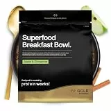 Protein Works | Superfood Frühstück - GOLD Innovation, Preisgekrönte Cerealien, Protein-Müsli, Nährstoffreich mit Körnern, Samen & Hafer, Ballaststoffreich, Apfel & Zimt, 10 Portionen, 600g