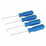 Silverline 427723 Stech- und Hakenwerkzeuge, 4-tlg. Satz 140 mm