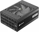 CORSAIR HX1500i (2025) Vollständig Modulares, Ultra-Rauscharmes ATX-Netzteil mit 12V-2x6-Kabel – ATX 3.1 & PCIe 5.1 konform, Cybenetics Platinum Wirkungsgrad – Schwarz