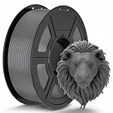 TECBEARS PLA Filaments 1.75mm Grau, 1kg 3D Drucker Filament PLA, Filament 3d Druckmaterialien, Vakuumverpackung, Maßgenauigkeit +/- 0,02 mm, 1kg Spule (2,2lbs) PLA Filament für Intelligentes Drucken