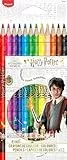 Maped – 12 Buntstifte „Harry Potter“ – ideal für den Schulanfang – im Pappetui –832053