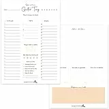 A5 Tagesplaner & To Do Block | 2-seitig | 50 Blatt | CreativeRobin