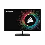 Corsair XENEON 32UHD144-A 32 Zoll 4K Gaming Monitor - 144Hz, IPS, 1ms, 3840 x 2160, FreeSync Premium, HDR600, DisplayPort, HDMI, USB-C Hub - Schwarz