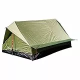 1 & 2 Personen - Kuppelzelt für Camping | Tunnelzelt für 1-2 Personen | Wandereinheit ohne Stangen | Wandereinheit ohne Stange | Atmungsaktives und widerstandsfähiges 1-2 Personen