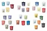5 Duft Teelichter und farbige Yankee Candle