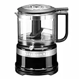 KitchenAid 5KFC3516EOB ,Mini-Food-Processor,Großartig zum Hacken, Vorbereiten von Dressings und Saucen, onyx schwarz
