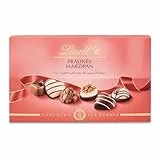 Lindt Schokolade Pralinen für Kenner Marzipan | 125g | Pralinés-Schachtel mit 12 feinen Marzipan-Kreationen in 6 Sorten mit und ohne Alkohol | Pralinengeschenk | Schokoladengeschenk