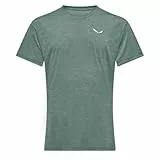 Salewa PUEZ Melange Dry M S/S Tee, M, Willow Melange
