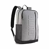 PUMA S HEATHER Backpack, Unisex Mehrschichtige Rucksäcke, Medium Gray Heather, OSFA - 091349