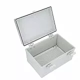 Walfront Elektrischer Anschlusskasten, Wasserdichtes ABS-Material, Staubdichtes IP67-Design, Ideal für Stromversorgungsprojekte Im Freien und Heimwerkerarbeiten