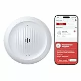 X-Sense 2-in-1 WLAN-Wassermelder mit Frostwarnung, Tieftemperatur-Melder, Smarter Sensor mit App-Benachrichtigungen, für Küche, Bad und Keller, kompatibel mit der X-SENSE Home Security App, SWS0B