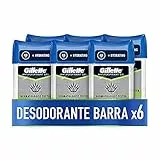 Gillette Hydra Gel Anti-Transpirant Aloe für Herren, 70 ml, 6 Stück