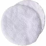 cartrend Polierhauben-Set, Polierpad, 1x Webfell, 1x Baumwolle, 240mm Polierteller, auswaschbar