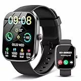 Soudorv Smartwatch Herren Damen mit Telefonfunktion, 1,91' HD Display Fitness Tracker, 1000mAh Akku 100 Tage Standby, 110+ Sportmodi Fitnessuhr Smartwatch, IPX7 Wasserdicht für iOS Android