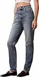 Calvin Klein Damen Jeans Hose New Delaware Mom Fit, Blau (Delaware), 28W/30L