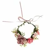 OULII Blumenkranz Blumenkrone Boho für Festival Hochzeit
