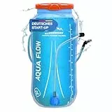 ALPENWERT® Trinkblase mit Trinkschlauch [Wasserblase 2L/3L BPA Free] Ultraleicht Trinksystem für Rucksack perfekt für Outdoor, Laufen, Trailrunning (3 Liter)