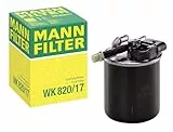 MANN-FILTER WK 820/17 Kraftstofffilter - für Pkw + Transporter