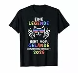 Grundschule 2026 Eine Legende Geht Vom Gelände T-Shirt