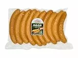 Brühpolnische Wurst mit Kräutern aus Rind und Schwein | als Bratwurst grillen oder wie Bockwurst und Wiener zubereiten | bekannte Imbisswurst 10x 150g