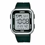 Lorus Herren Digital Quarz Uhr mit Silikon Armband R2351PX9