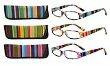Eyekepper Damen Lesebrille 3er Pack – Farbige Muster für Modebewusste Frauen