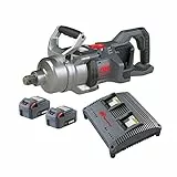 Ingersoll-Rand W9491-K2E-EU - 1' 20 V Schlagschrauber, Akkuschrauber mit kurzem Amboss - Schraubenschlüssel Set, 2 x 5,0 Ah Akkus und Doppelladegerät
