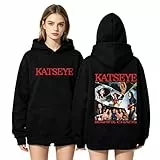 Generisch Mengmiao K-Katseye Hoodie Unisex Kinder Y2K Streetwear Kapuzenpullover Fan Merch Korean Style Sweatshirt