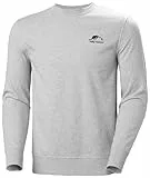 Helly Hansen Herren Nord Graphic Crew Sweatshirt, Grau Melange 3.0, M