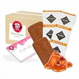 200 Stück Rioba Karamell Kekse - Einzeln verpackte Karamellkekse für Kaffee, Büro & Gäste