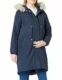 MAMALICIOUS Damen Mljessi 2in1 Long Parka A. Noos, Blau, XS