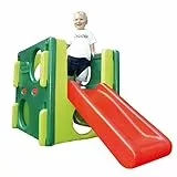 Little Tikes Junior Activity Gym - Klettern, Krabbeln und Rutschen - Aktives Spielen fördert die körperliche Entwicklung - Innen- oder Außenbereich - Evergreen