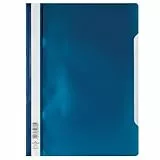 Durable Sichthefter A4 Standard, PP, 227 x 310 mm, dunkelblau, 50er Packung, 257307