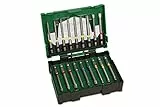 HiKOKI 18-teiliger Bit-Satz (75mm) - Langlebiges Schraubendreher-Bit-Set für präzises Arbeiten - Torx, PH, PZ, SL, Innensechskant Bits - Bit-Box ideal für Heimwerker und Profis