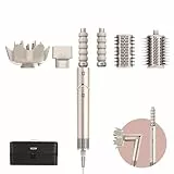 Shark FlexStyle 5-in-1 Luftstyler & Haartrockner, 1400W, Auto-Wrap-Lockenaufsatz, Paddle-Bürste, Ovalbürste, Konzentrator, Diffusor, Aufbewahrungskoffer, Keine Hitzeschäden, Champagner HD446SLEU