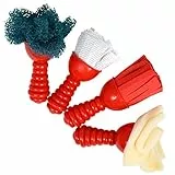 READY 2 LEARN Strukturierte Kunstwerkzeuge | 4er-Set | Jumbo-Malpinsel für Kleinkinder und Kinder | Set 1 | DIY-Muster und Effekte